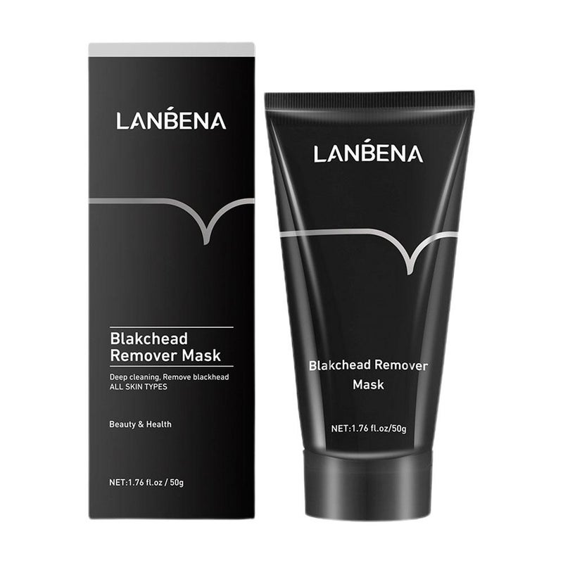 قناع إزالة الرؤوس السوداء من LANBENA 50 جرام، كريم قناع الأنف LB0120